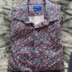 Apt.9 large floral dress shirt